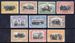 Romania - Scott #176-185 - MH - See Description - SCV $21 - Nuevos