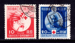 Japan - Scott #298, 299 - Used - SCV $13 - Gebruikt