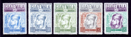 Guatemala - Scott #C436-C440 - MNH - SCV $5.40 - Guatemala