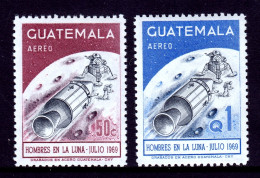 Guatemala - Scott #C444-C445 - MH - SCV $7.50 - Guatemala