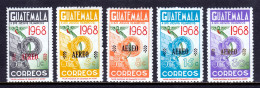 Guatemala - Scott #C431-C435 - MH - SCV $6.30 - Guatemala