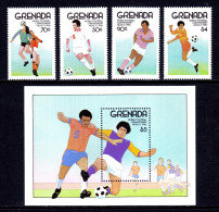 Grenada - Scott #1361-1365 - MH - SCV $14 - Grenada (1974-...)
