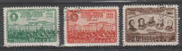 1949 - 125 Anniv. De La Fondation Du Theatre Malyi Mi No 1394/1396 - Usados