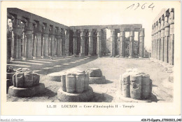 AIKP3-EGYPTE-0223 - LOUXOR - Cour D'aménophis II - Temple  - Louxor