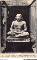 AIKP2-EGYPTE-0112 - CAIRO - Museum - Statue Of Scribe Period - Statue Du Scribe  - Musei