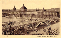 LYON Pont Wilson Et Hotel Dieux  15 (scan Recto Verso)MG2850TER - Lyon 2