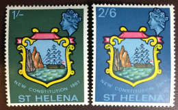 St Helena 1967 New Constitution MNH - Sint-Helena