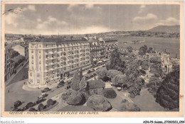 AINP9-SUISSE-0831 - GENEVE - Hotel Richemond Et Place Des Alpes - Autres & Non Classés