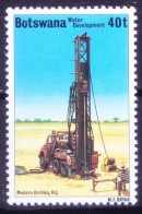 Botswana 1979 MNH, Water Development, Modern Drilling Rig - Other (Earth)