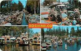 Mexique - Mexico - Xochilmico - Los Jardines Flotantes - Multivues - Jardins Flottants - CPM - Voir Scans Recto-Verso - Mexico