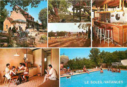 24 - Domme - Le Soleil - Village De Vacances - Saint Aubin De Nabirat - Multivues - Piscine - CPM - Voir Scans Recto-Ver - Domme