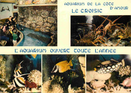 Animaux - Poissons - Aquarium De La Cote D'Amour Du Croisic - Multivues - CPM - Voir Scans Recto-Verso - Poissons Et Crustacés