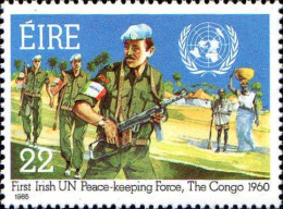 Irlande Poste N** Yv: 575 Mi:568 1.Irish UN Peace-keeping Force The Congo - Neufs