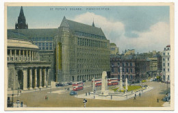 CPSM / CPA  9 X 14  Grande Bretagne Angleterre (40) MANCHESTER  St Peter's Square Autobus à Impériale - Andere & Zonder Classificatie