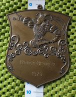 Medaile : Hannen Brauerei GmbH. Mönchengladbach 1979  . -  Original Foto  !!  Medallion  Dutch - Alcoholes