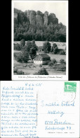 Pfaffendorf-Königstein (Sächsische Schweiz) Häuser Felstürmen Foto Hering 1964 - Koenigstein (Saechs. Schw.)