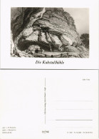 Kirnitzschtal-Sebnitz DDR Künstler  Die Kuhstall-Höhle Zeichnung R Roberts 1983 - Kirnitzschtal