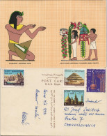 Postcard Ägypten (allgemein) Künstlerkarte Pharao Egypt 1972 - Altri & Non Classificati