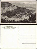 Oberstaufen Panorama Blick Zu Den Bergen Des Bregenzer Waldes 1950 - Oberstaufen