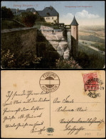 Königstein (Sächsische Schweiz) Georgenburg Und Hungerturm. Festung 1921 - Koenigstein (Saechs. Schw.)