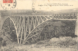 CPA 12. Pont De TANUS (Tarn, Aveyron) - Ponti