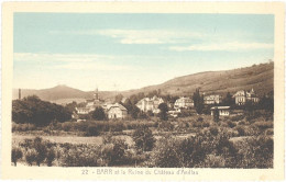 CPA 67 - 22. BARR Et La Ruine Du Château D'Andlau - Barr