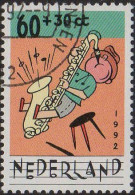 Pays-Bas Poste Obl Yv:1419/1421 Pour La Jeunesse L'enfant & La Musique (TB Cachet Rond) - Used Stamps