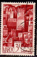 Maroc (Prot.Fr) Poste Obl Yv:254 Mi:251 Kasbah De L'Atlas (Beau Cachet Rond) - Used Stamps