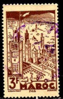 Maroc (Prot.Fr) Poste Obl Yv:231 Mi:223 Fes (Beau Cachet Rond) - Used Stamps
