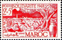 Maroc (Prot.Fr) Poste N** Yv:272 Mi:284 Solidarité - Ungebraucht