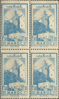 Maroc (Prot.Fr) Poste N* Yv:228A Mi:220 Sefrou Mosquée Bloc De 4 (points De Rouille) - Nuevos