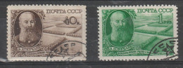 1949 - L Agronome V.V.Dokoutchaiev Mi No 1365/1366 - Usati