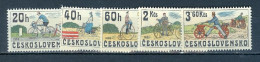Tchéco  Yvert   2350/2354   * *  TB   Vélo , Cyclisme  - Neufs