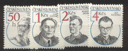 Tchéco   Yvert  2582/2585  * * TB   - Unused Stamps