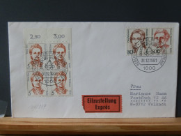 106/818  LETTRE   EXPRES  ALLEMAGNE/BERLIN   1991 - Covers & Documents