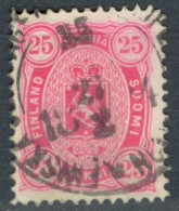 Finlande    Yvert  17  Ou Michel  17Byb   Ob  TB       - Used Stamps