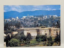 Addis Ababa With Jubilee Palace In Foreground,  Ethiopia Postcard - Ethiopie