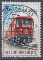 JOURNEE DU TIMBRE 1969 Train Cachet Bruxelles Brussel - Gebruikt