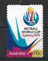 2015 Netball World Cup. Sydney, Oblit. 1 ère Qualité - Gebraucht