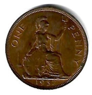 *great Britain 1 Penny 1937  Km 845    Xf - Andere & Zonder Classificatie