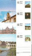España 1997  Ed J-163-164-165-166    Zamora, Palencia, Burgos , Segovia.     ** - 1931-....