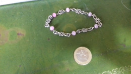 B16 / PETIT BRACELET PERLE EST METAL - Armbanden