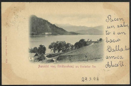 Austria-----Aussicht Vom Gorlitzenhaus Am Ossiacher See------old Postcard - Ossiachersee-Orte