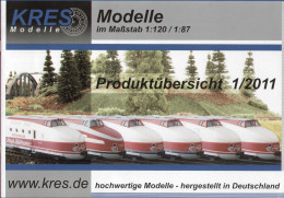 Catalogue KRES-MODELLE 2011.1 Produktübersicht Spur TT 1:120 / H0 1:87 - Tedesco