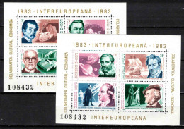 ** Roumanie 1983 Mi 3956-63 - Bl.193-4 (Yv BF 159-60), (MNH)** - Ungebraucht