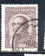 ARGENTINA 1942 1950 URQUIZA 2c USED USADO OBLITERE' - Used Stamps
