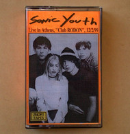 SONIC YOUTH – Live In Athens, "Club RODON", 12/2/1999 | Rare Audio Tape - Cassettes Audio