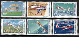 ** Roumanie 1987 Mi 4353-8 (Yv PA 301-6), (MNH)** - Nuovi