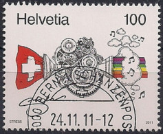 2011 Schweiz   Mi. 2227 FD-used Rapper Stress. - Used Stamps