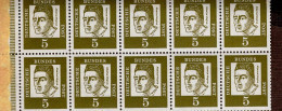 Heftchenblatt Bund 12 Graf Von Bollstädt MNH **postfrisch Neuf (1) - 1951-1970